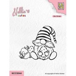 (NCCS044)Nellie`s Choice Clearstamp - Easter Gnom